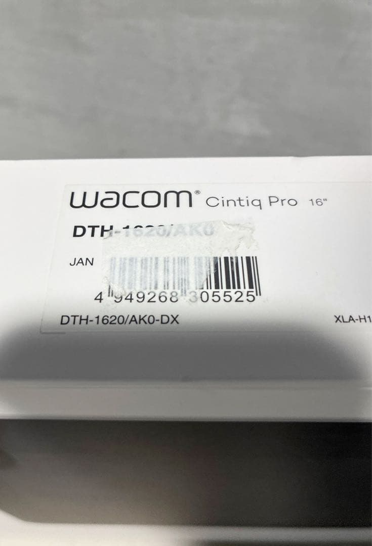WACOM Cintiq Pro 16 DTH-1620/AK0 15.6型