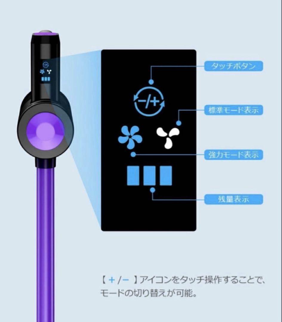 【現品一点限り】サイクロン式コードレス掃除機35000Pa