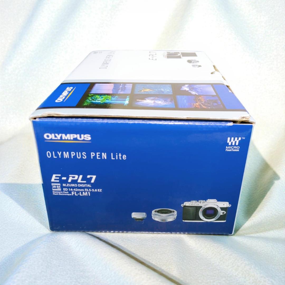 美品 OLYMPUS PEN Lite E-PL7 オリンパス ミラーレスカメラ