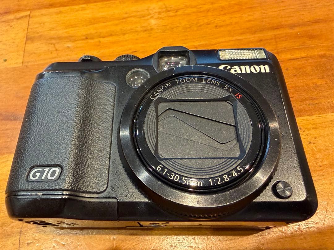 【動作確認済・箱付】Canon PowerShot G10 付属品あり