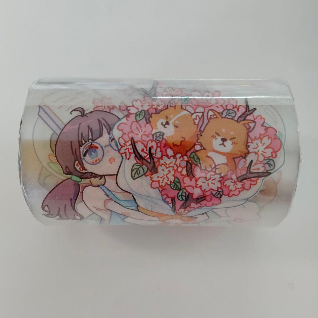 M414.BOBOGD  柴柴芭蕾 マスキングテープ PET