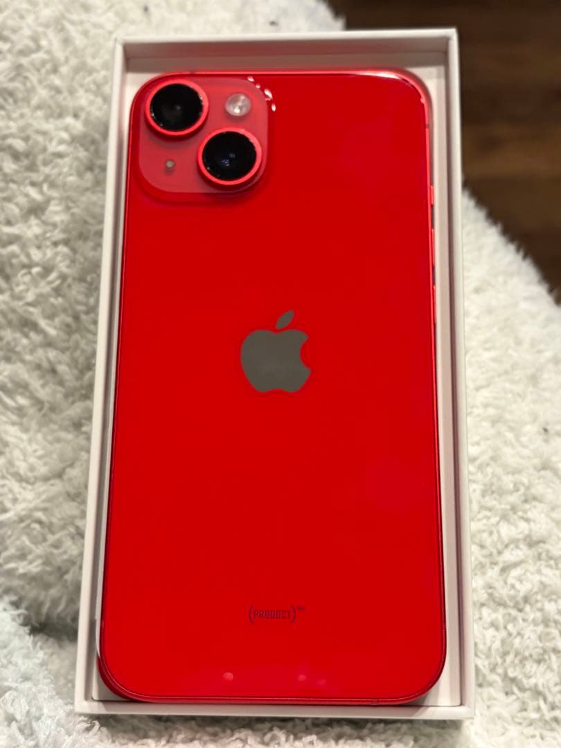 Apple iPhone 14 (128GB) 赤