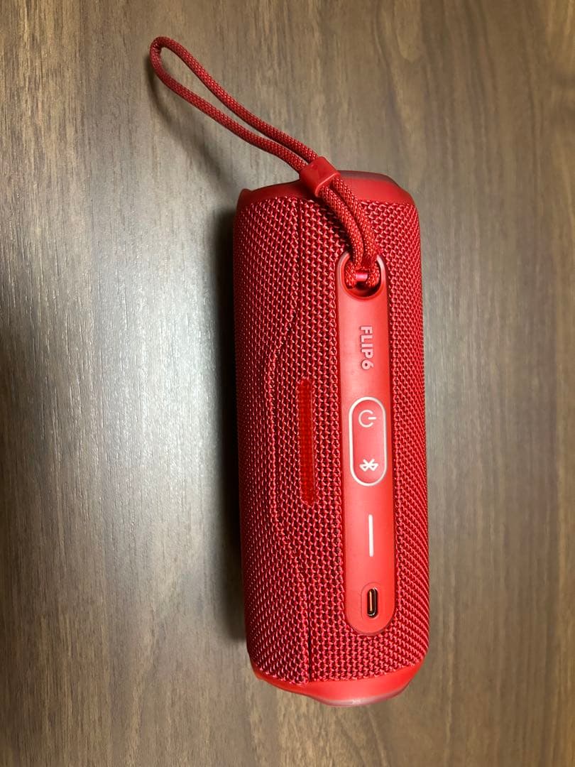 JBL Flip 6レッド ワイヤレススピーカー