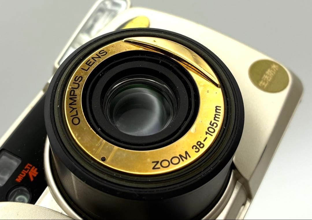 【動作品 一部ワケアリ】OLYMPUS μ ZOOM 105 DELUXE