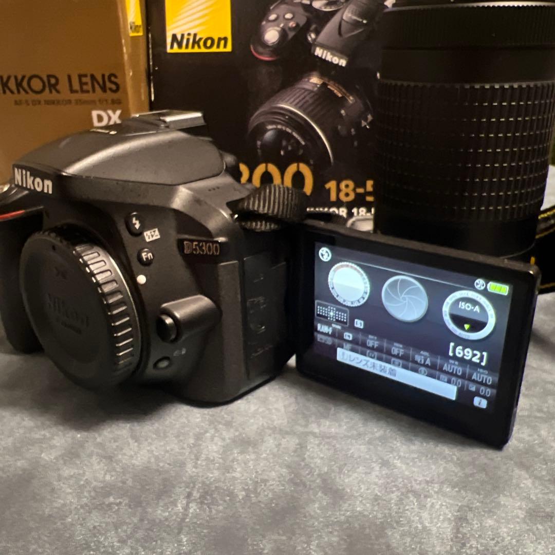 Nikon D5300 デジタル一眼レフ レンズ3本セット