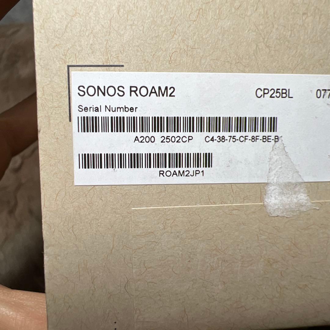 Sonos Roam2 スマートスピーカー ROAM2JP1