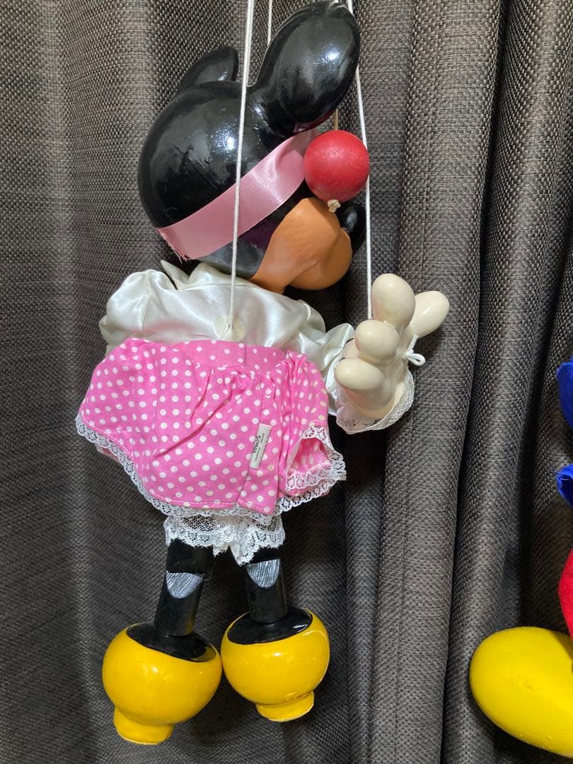 Pelham ミッキーマウス　ミニーマウス　Puppet 操り人形　ヴィンテージ