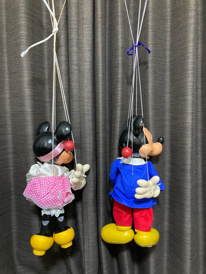 Pelham ミッキーマウス　ミニーマウス　Puppet 操り人形　ヴィンテージ