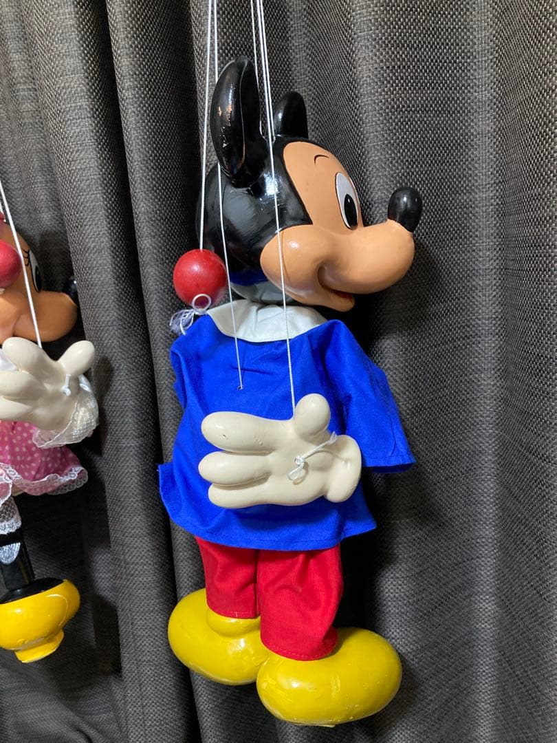 Pelham ミッキーマウス　ミニーマウス　Puppet 操り人形　ヴィンテージ