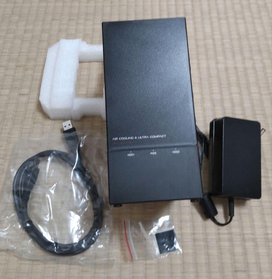 ロジテック 外付け HDD RAID対応ハードディスクWD 8TB(4TB×2)