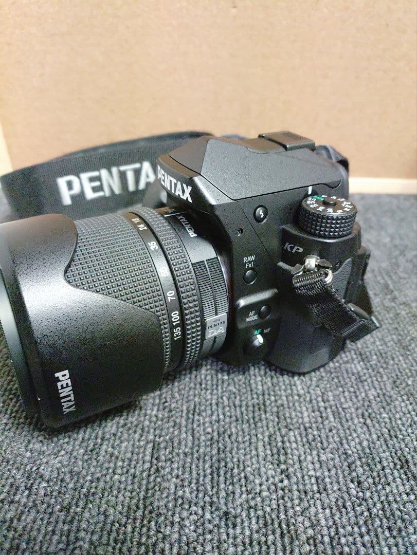 114☆ 美品 PENTAX ペンタックス KP 一眼レフカメラ ダブルレンズ