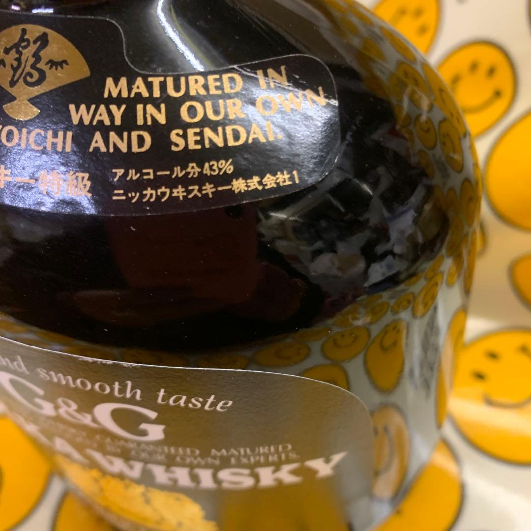 NIKKA G&G ウイスキー 43% 日本製古酒