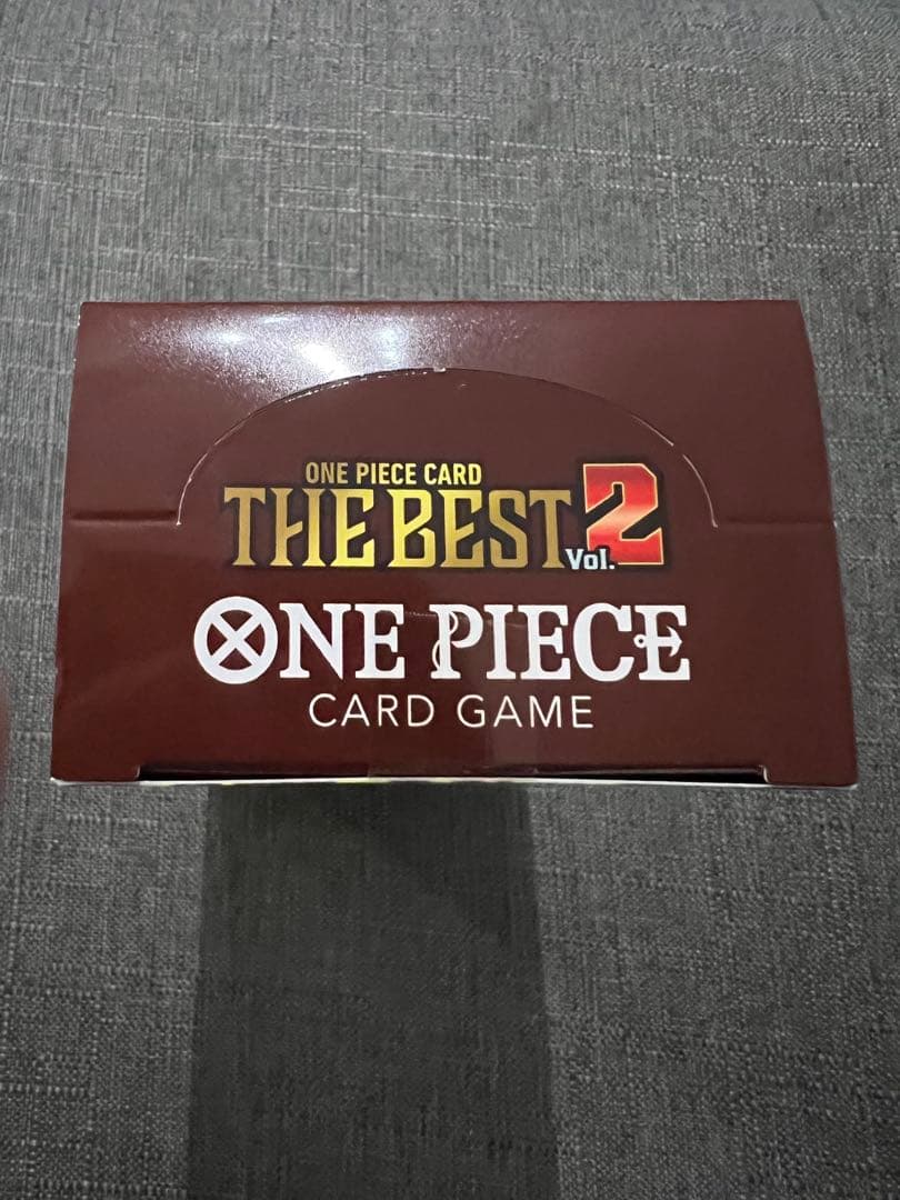 テープ付 ワンピース カードTHE BEST vol.2 1BOX 未開封