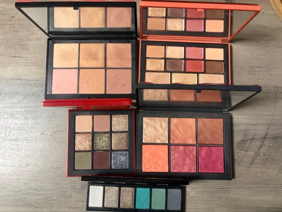 【比較的美品】NARS4点&MAC1点　アイシャドウ&チークセット