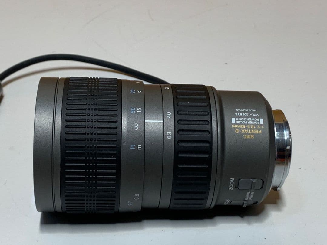 Pentax-D 1:2 12.5-63mm レンズ VCL-1205BYS