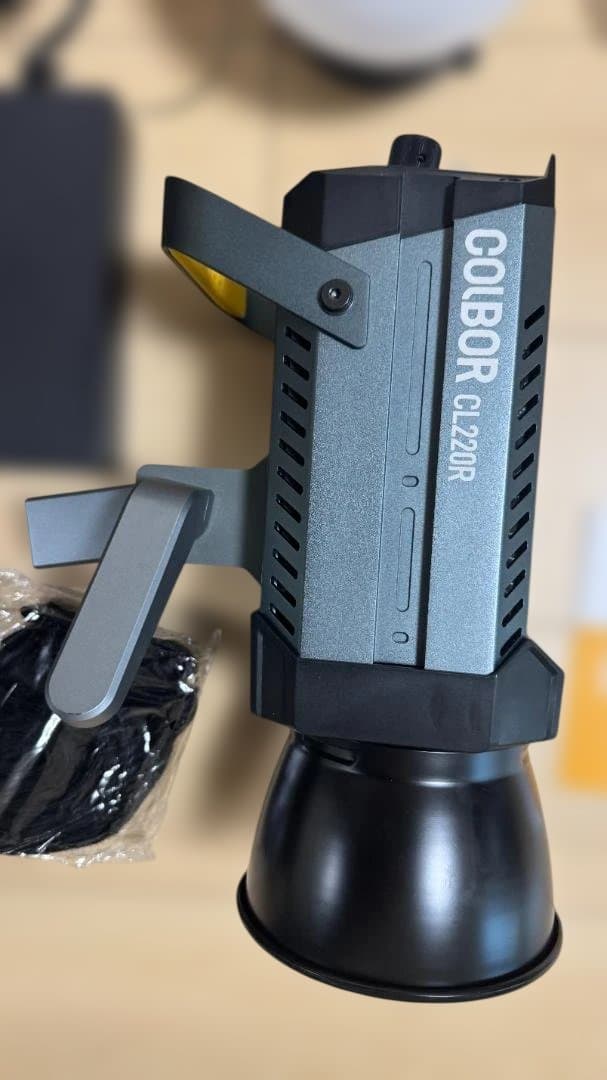 【美品セット】COLBOR CL220 COBビデオライト&ハニカムボックス
