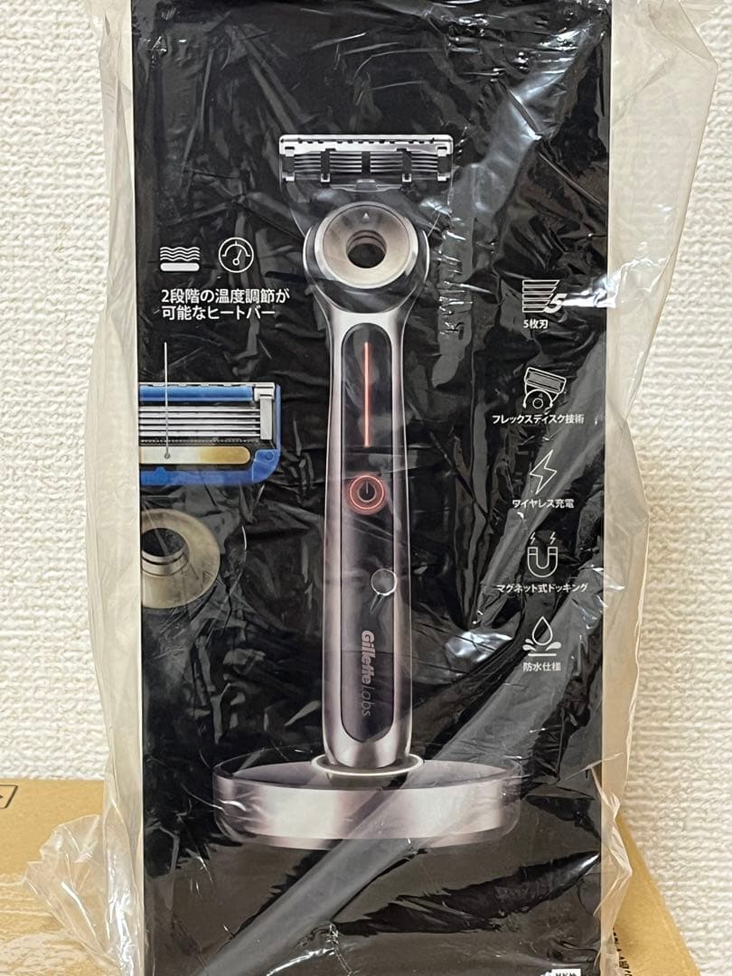 ジレット Gillette Labs ヒーテッドレーザー 髭剃り カミソリ