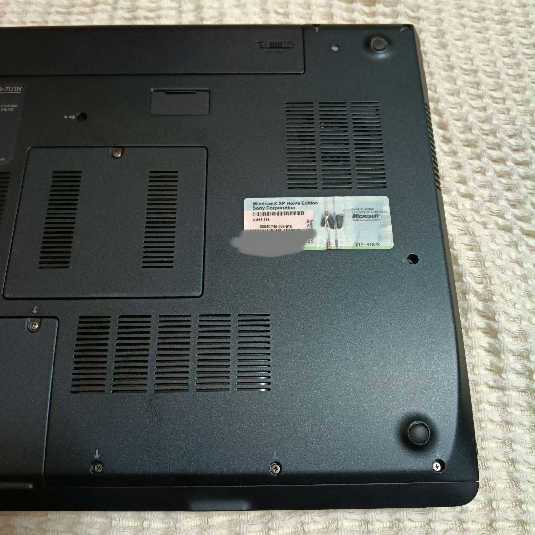 良品ジャンク VAIO type F light