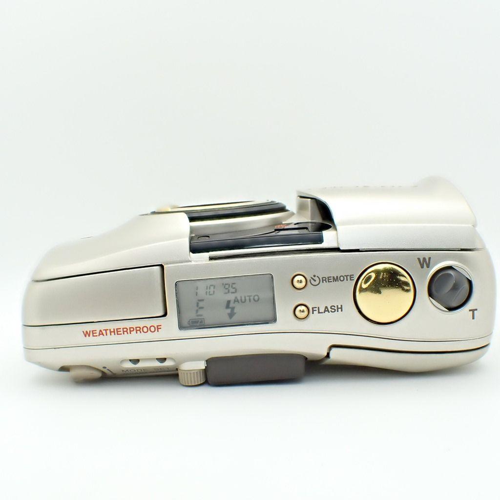 【動作確認済】OLYMPUS μ ZOOM 105 DELUX 電池&初期保証付