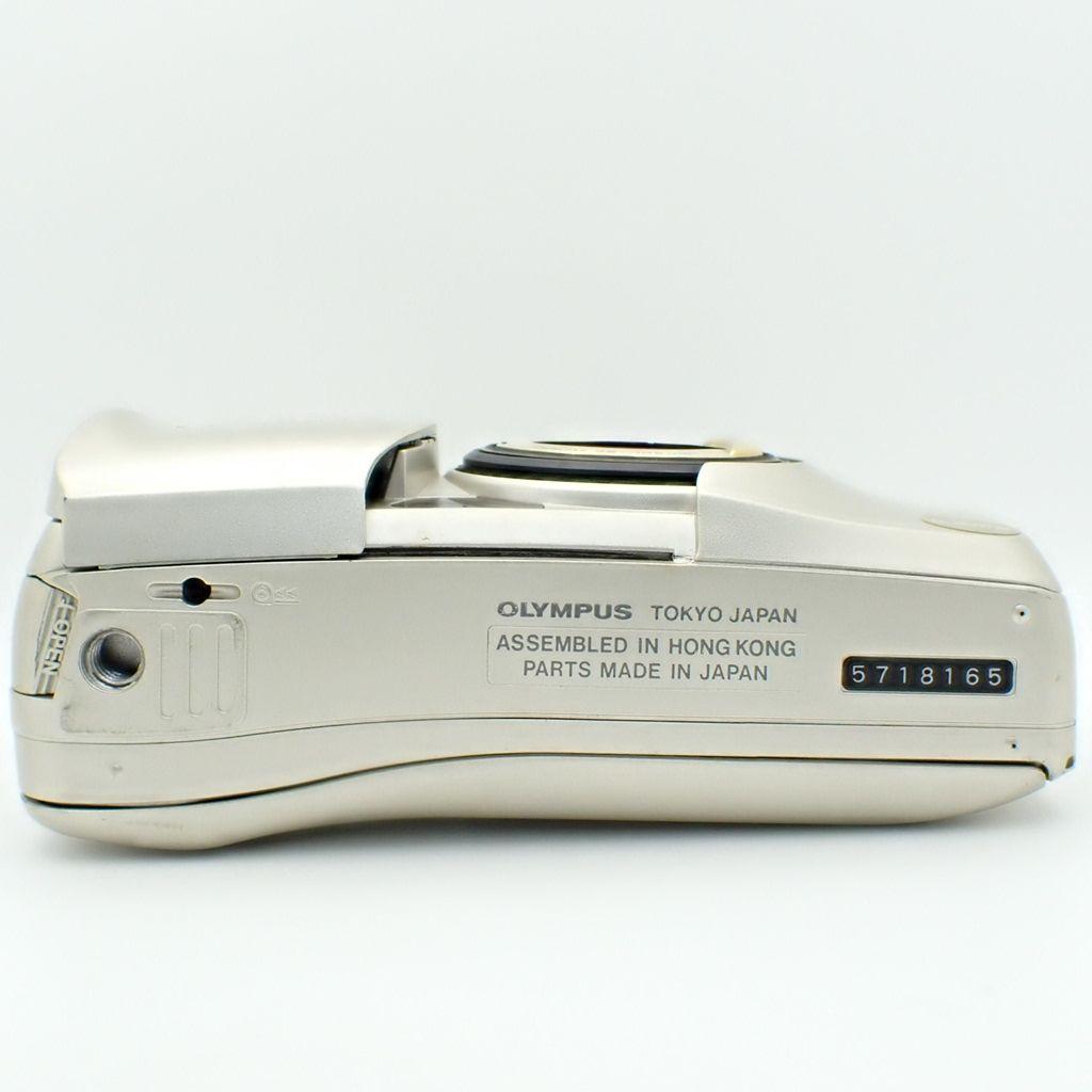 【動作確認済】OLYMPUS μ ZOOM 105 DELUX 電池&初期保証付