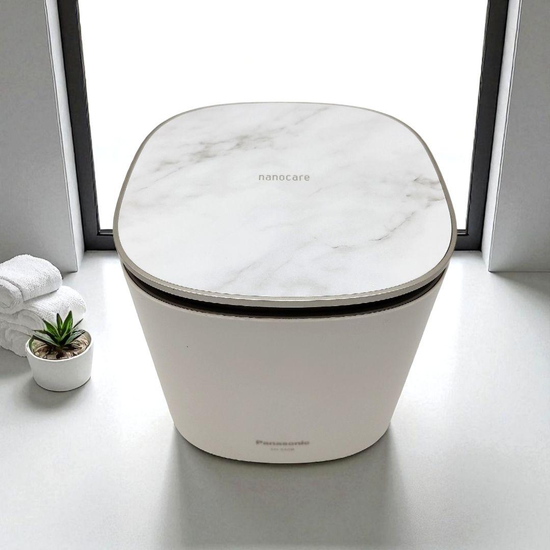 ひ*ー様 美品✨️Panasonic　スチーマー ナノケア　EH-SA0B　大理