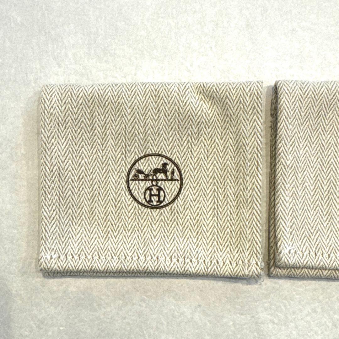 HERMES アクセサリー入れ 空箱・保存袋 2個セット 紙袋