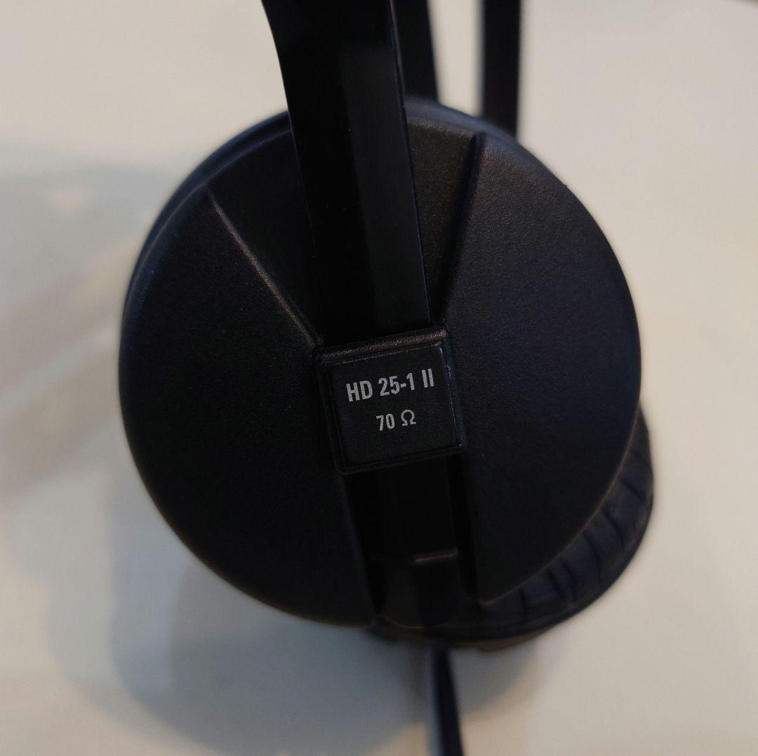 Sennheiser ゼンハイザー　HD 25−1Ⅱ　有線ヘッドホン