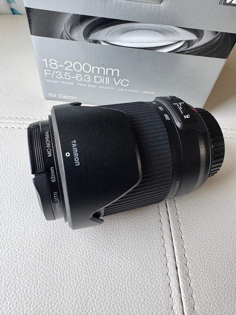 【美品】TAMRON 18-200mm DiII VC キヤノン用ズームレンズ