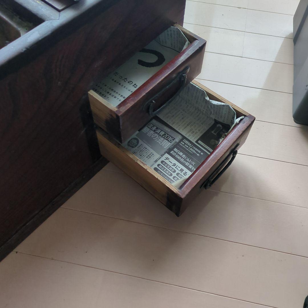 ありえ値〜　長火鉢 付属品多数付　本当に格安
