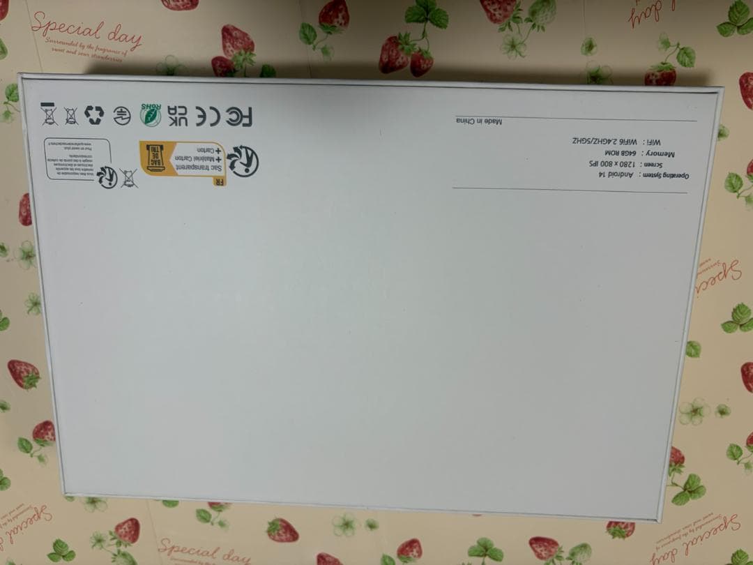 10.1インチ Android 15 タブレット wi-fiモデル 大容量
