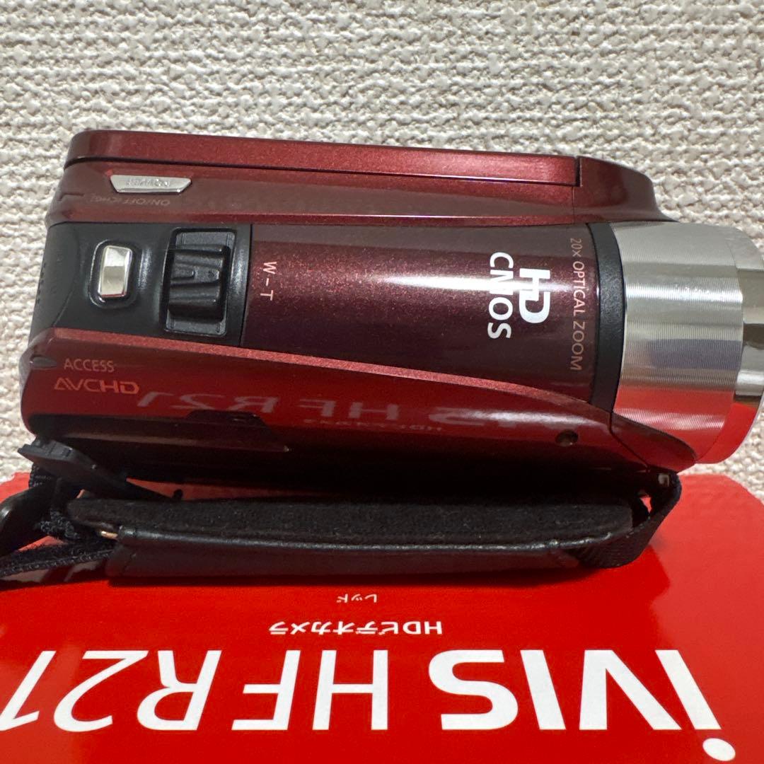 Canon iVIS HF R21 ビデオカメラ km-904ケンコー三脚セット