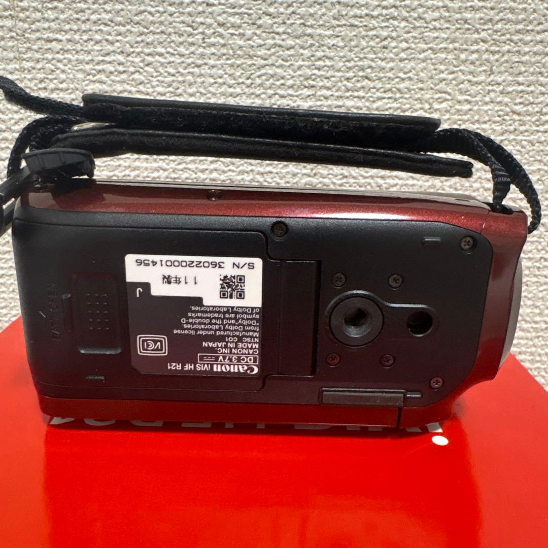 Canon iVIS HF R21 ビデオカメラ km-904ケンコー三脚セット