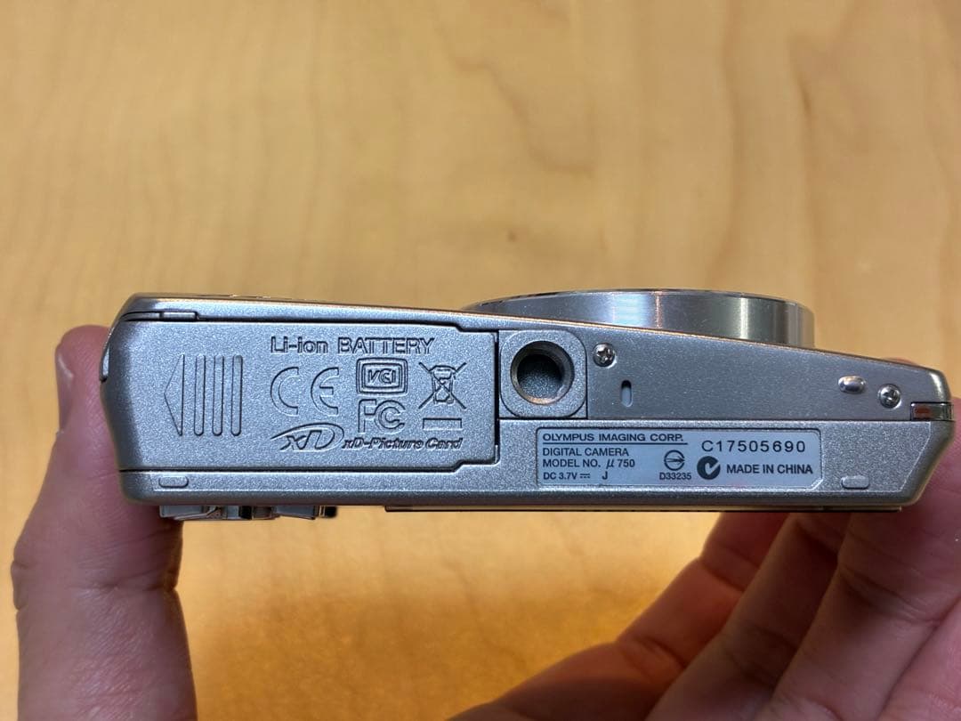 【美品】OLYMPUS μ 750 コンパクトデジタルカメラ