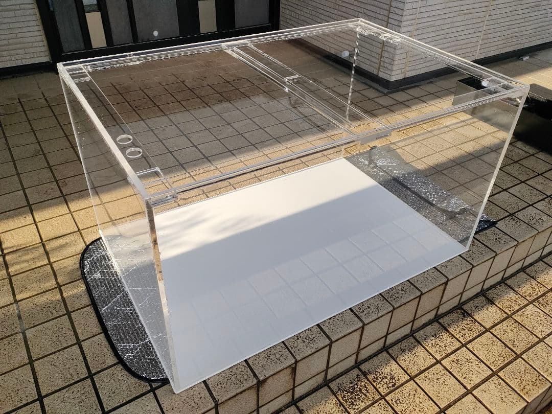 アクリル水槽＋上部フィルター 引取限定