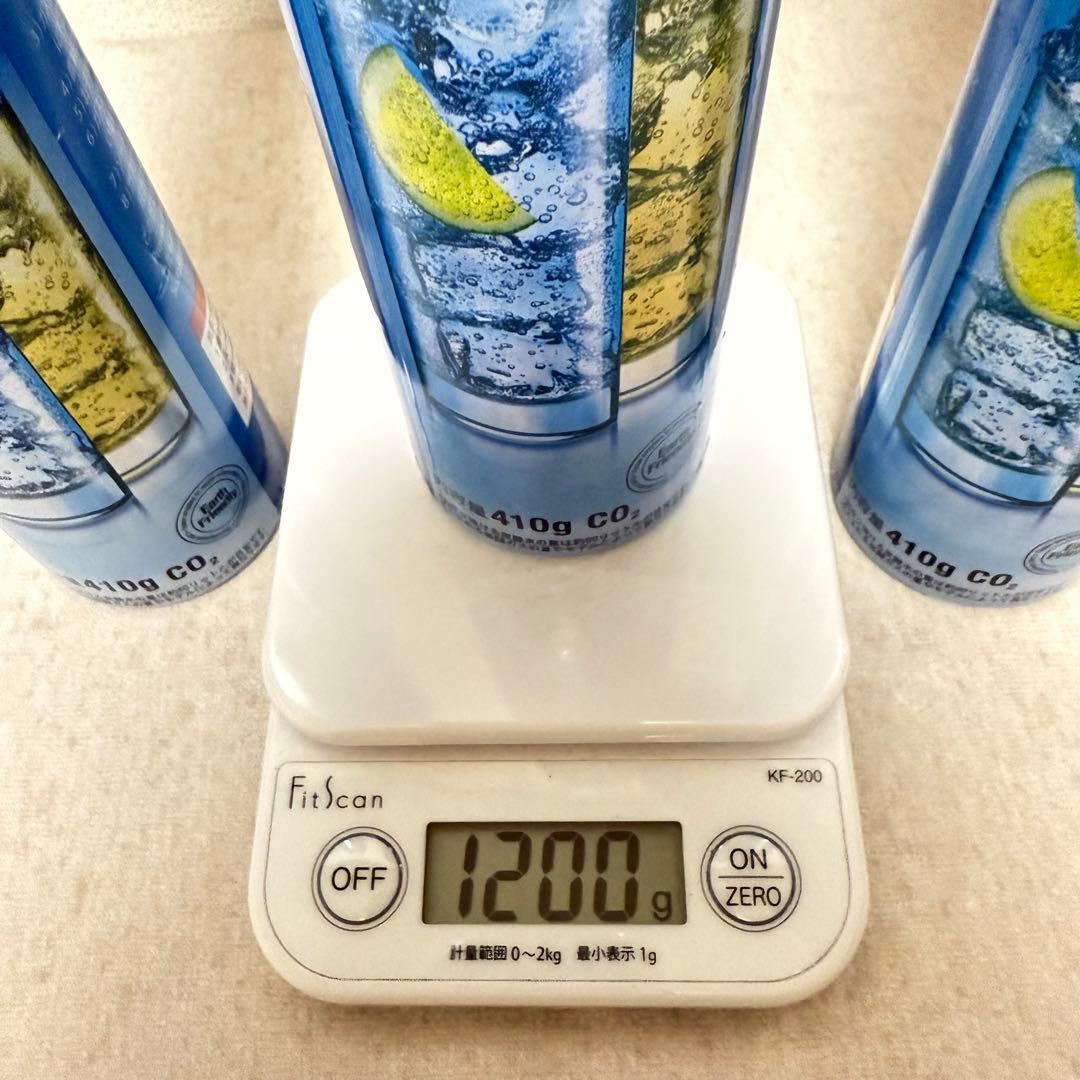 ソーダストリームガスシリンダー　満タン3本_4_41517