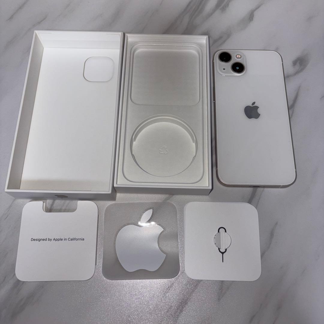 【箱付き】Apple iPhone13 128GB スターライト