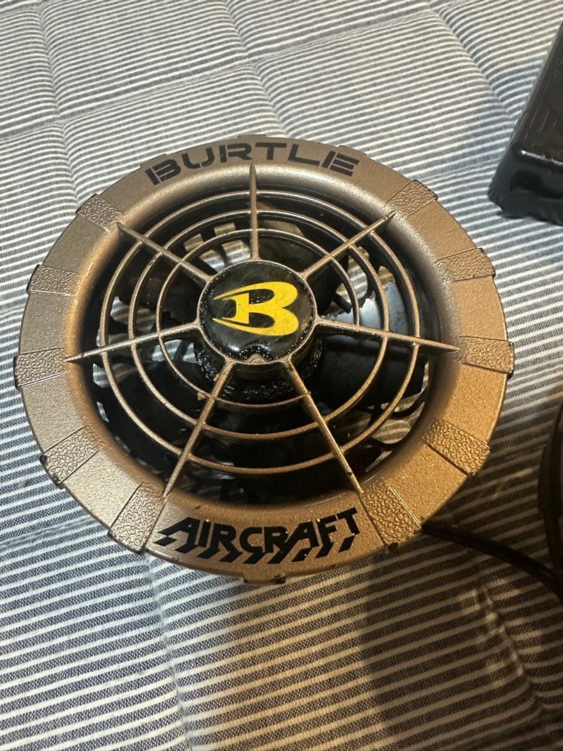 BURTLE AIRCRAFT 扇風機　片側ジャンク品