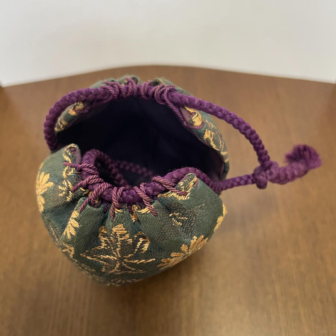 ⏰【3/13まで限定セール！】茶入 仕覆＆共箱付 茶道具 抹茶 茶器