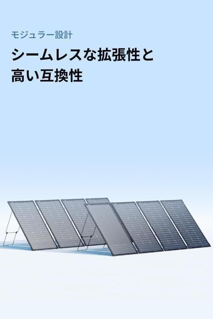 s*1様 EcoFlow 125W 4枚セット 両面 ソーラーパネル　専用カバー
