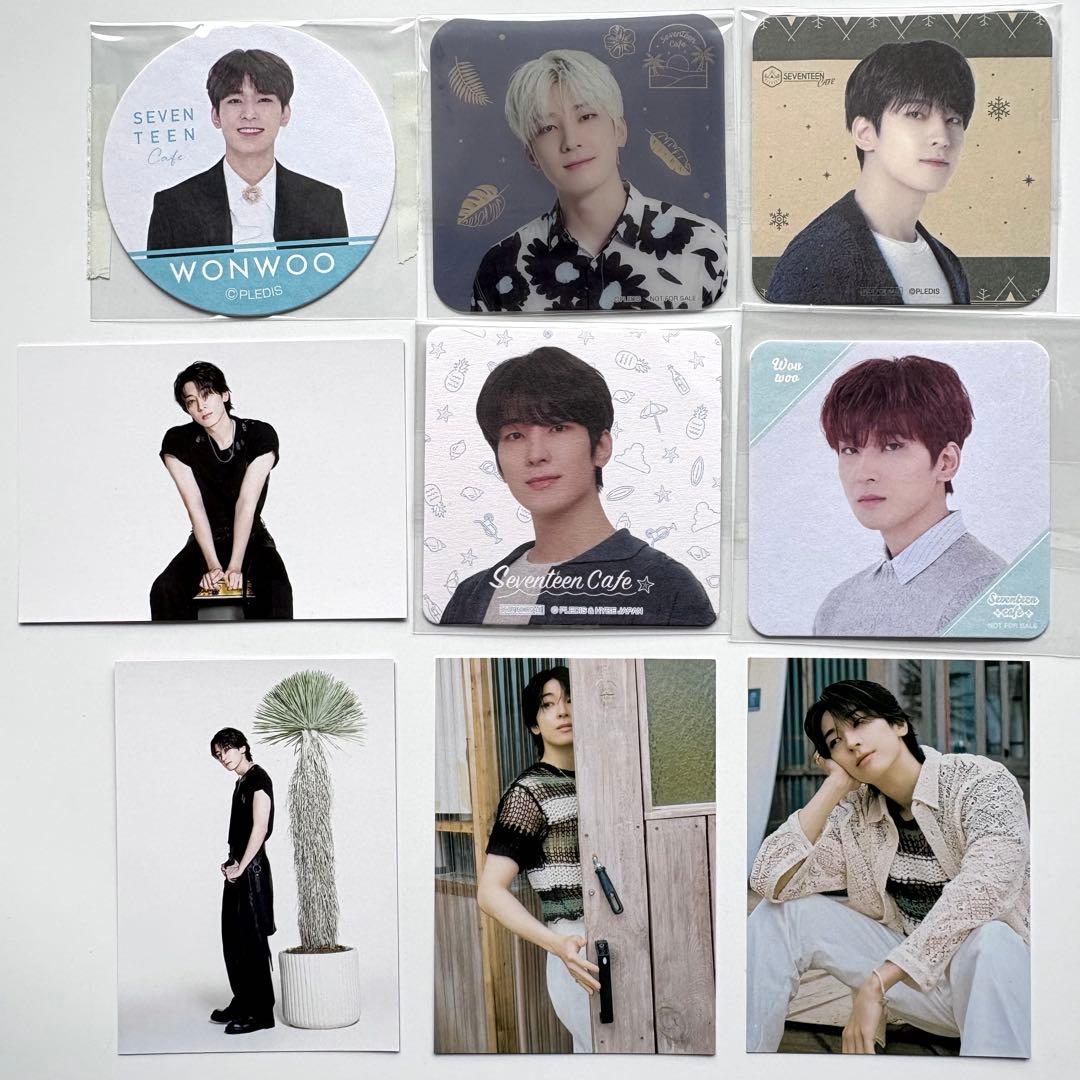 seventeen 缶バッジ　ワッペン　ペンライトアクセサリー　アクスタ　ウォヌ