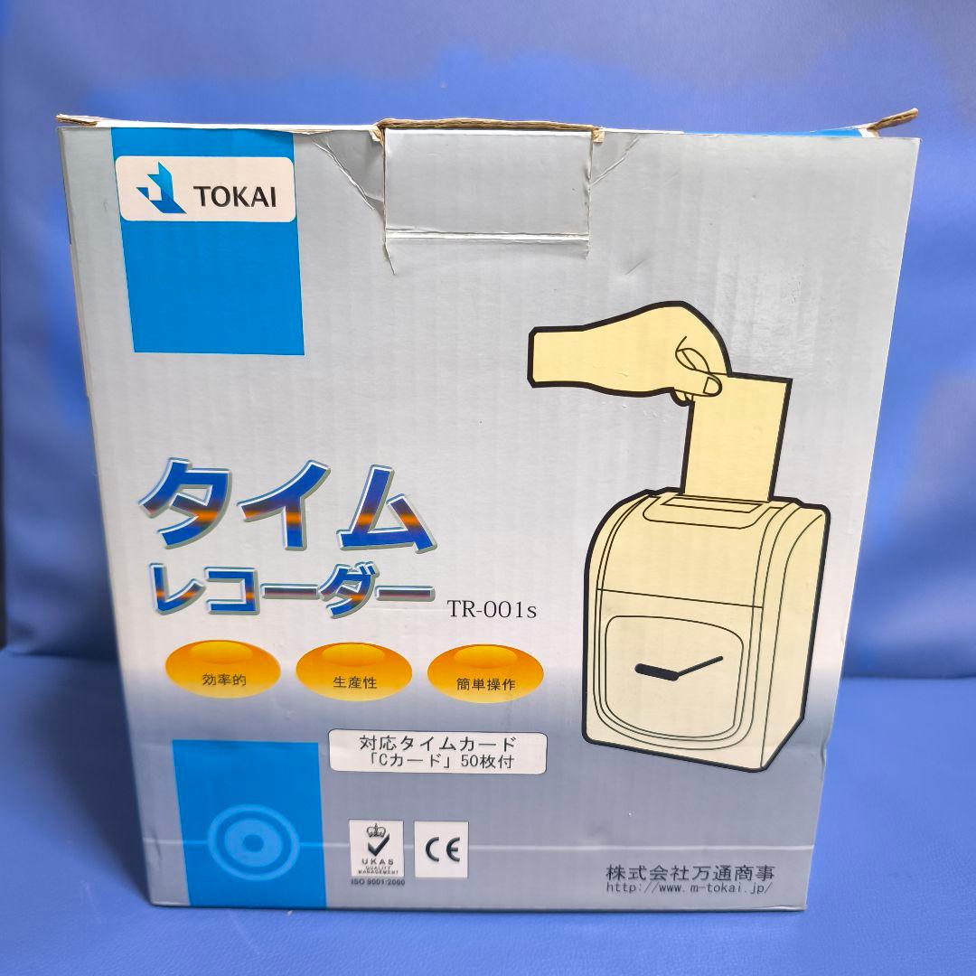 ★箱入カード付　TOKAI タイムレコーダーTR-001s 6欄印字