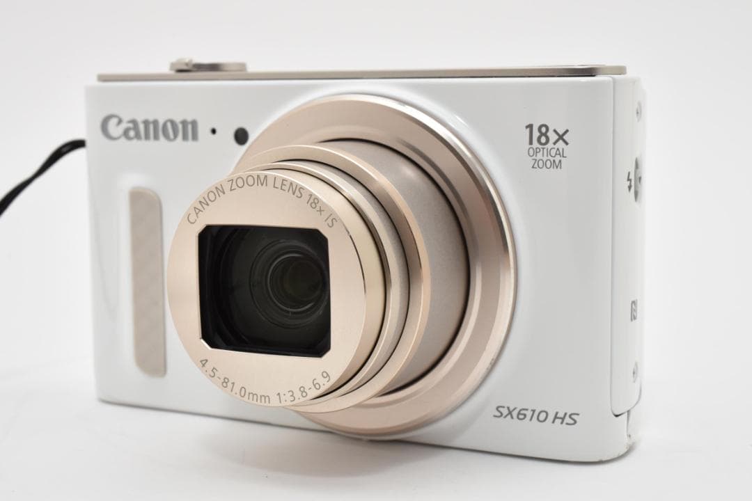 キヤノン　Canon PowerShot SX610HS ホワイト 《元箱付属》