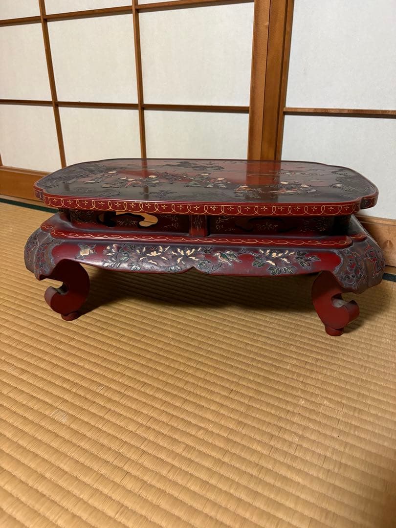 アンティーク飾り台　香炉台　花台　骨董