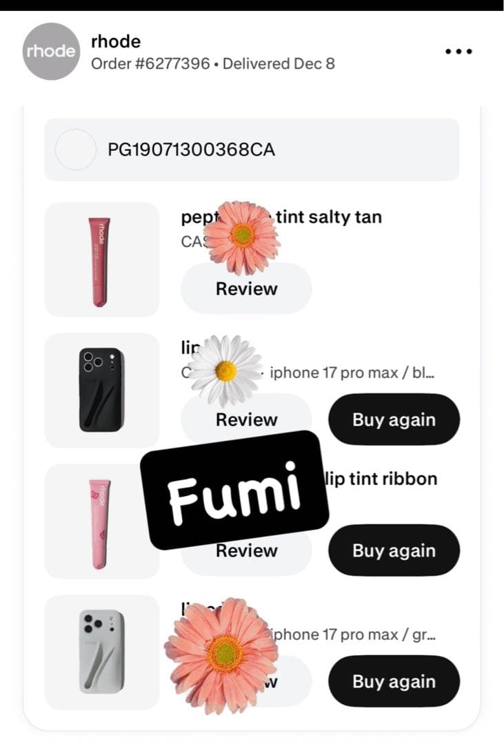 本物‼️rhode Peptide Lip Tint ribbon限定