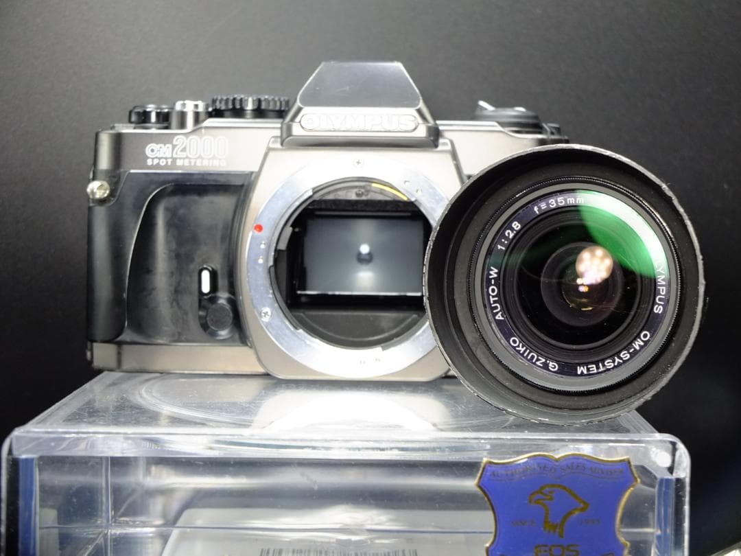 オリンパスOM2000／Gズイコー35mmf2.8フード付【実写確認済整備品】