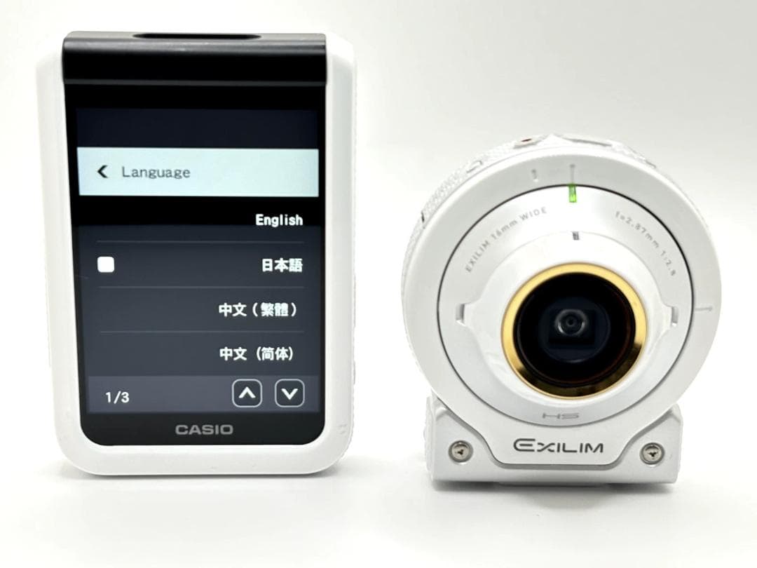 完動美品 CASIO EX-FR100L セパレートタイプ カメラ スマホ共有可
