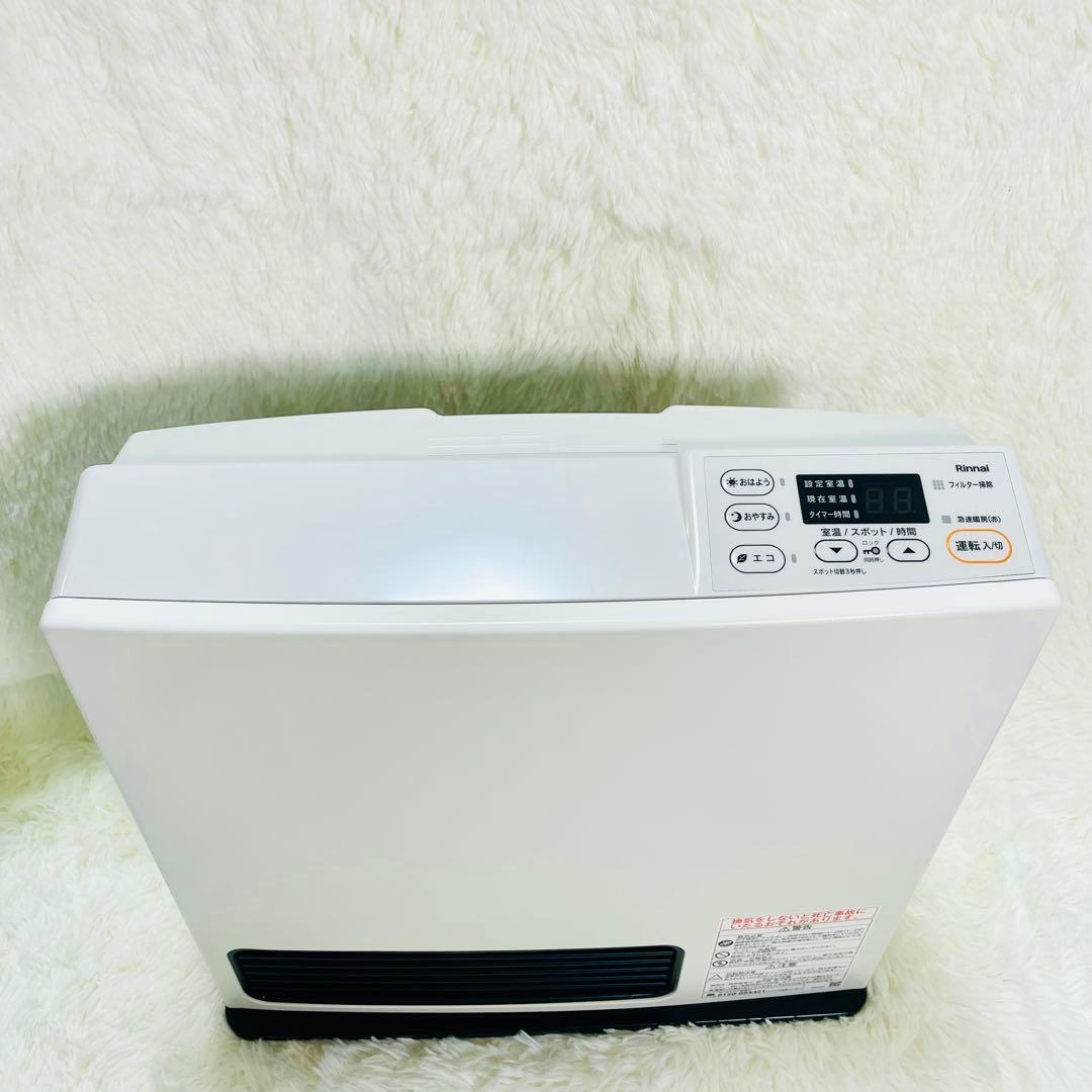 未使用品　5mガスホース付き　リンナイ　SRC-365E LPガスファンヒーター