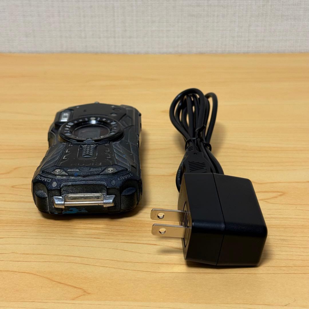 【防水機能付】RICOH WG-50 ブラック デジタルカメラ