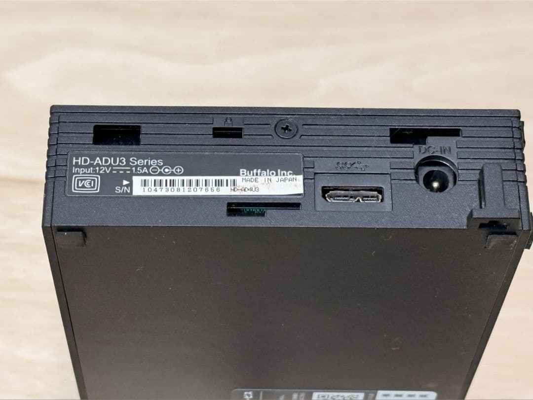 BUFFALO ST4000DM004 4TB 外付けハードディスク