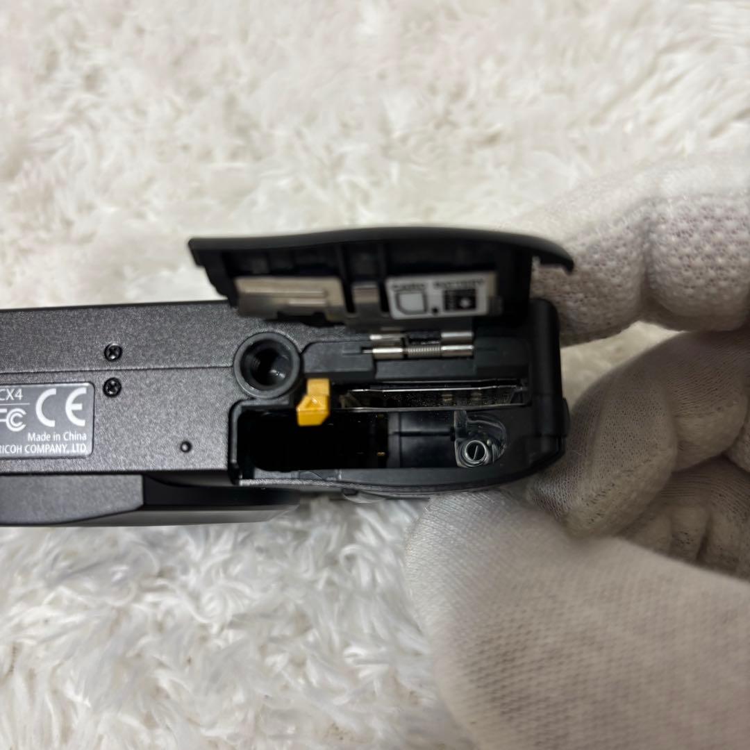 【極美品】RICOH CX-4 ブラック 付属品多数 動作⭕️ コンデジ デジカメ